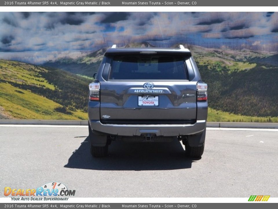 2016 Toyota 4Runner SR5 4x4 Magnetic Gray Metallic / Black Photo #4