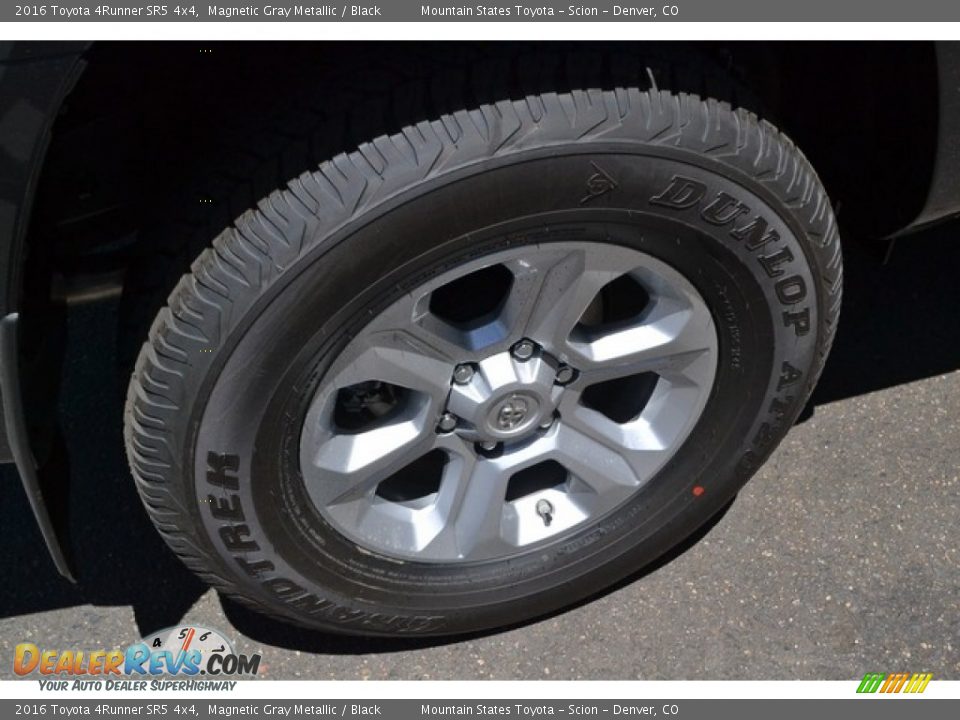 2016 Toyota 4Runner SR5 4x4 Magnetic Gray Metallic / Black Photo #10