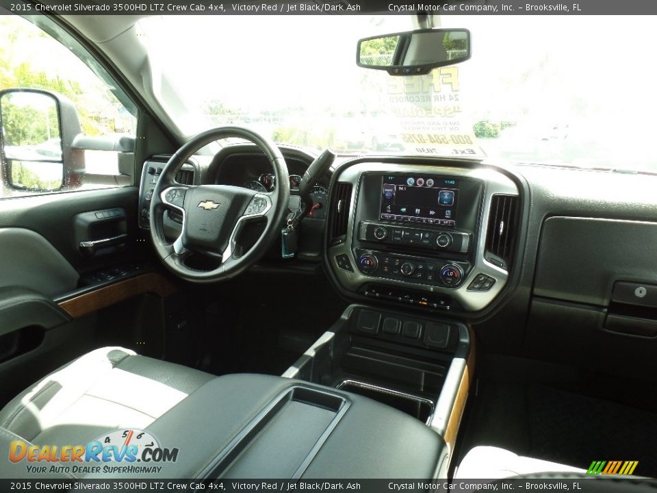 2015 Chevrolet Silverado 3500HD LTZ Crew Cab 4x4 Victory Red / Jet Black/Dark Ash Photo #12