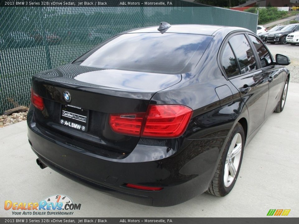 2013 BMW 3 Series 328i xDrive Sedan Jet Black / Black Photo #4
