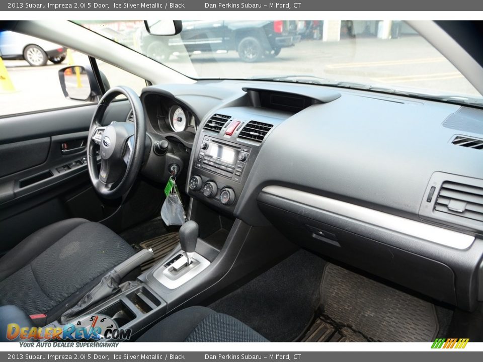 2013 Subaru Impreza 2.0i 5 Door Ice Silver Metallic / Black Photo #9