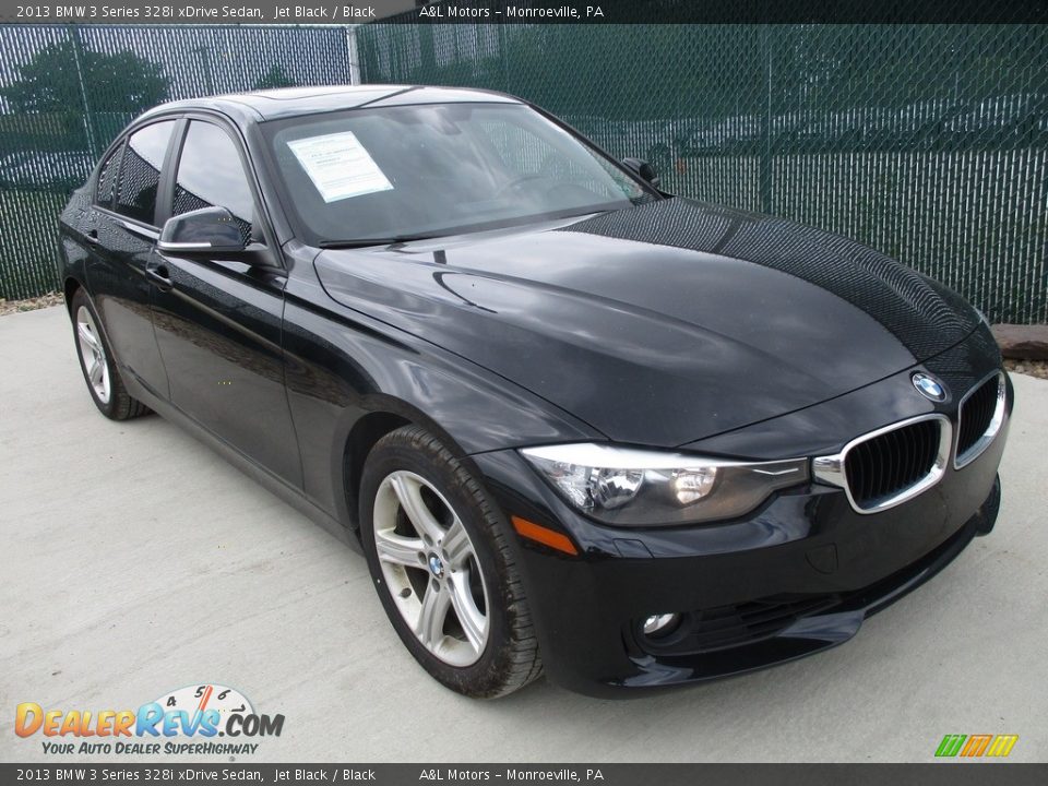 2013 BMW 3 Series 328i xDrive Sedan Jet Black / Black Photo #5