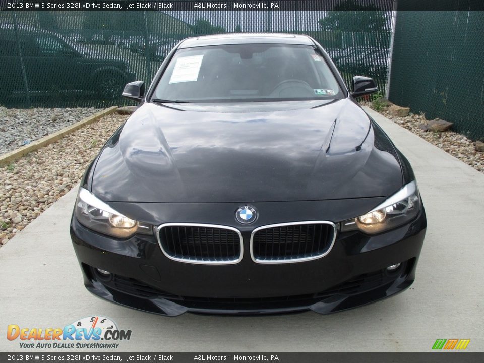 2013 BMW 3 Series 328i xDrive Sedan Jet Black / Black Photo #6