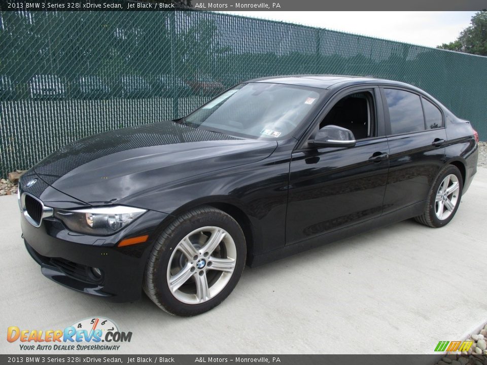 2013 BMW 3 Series 328i xDrive Sedan Jet Black / Black Photo #8