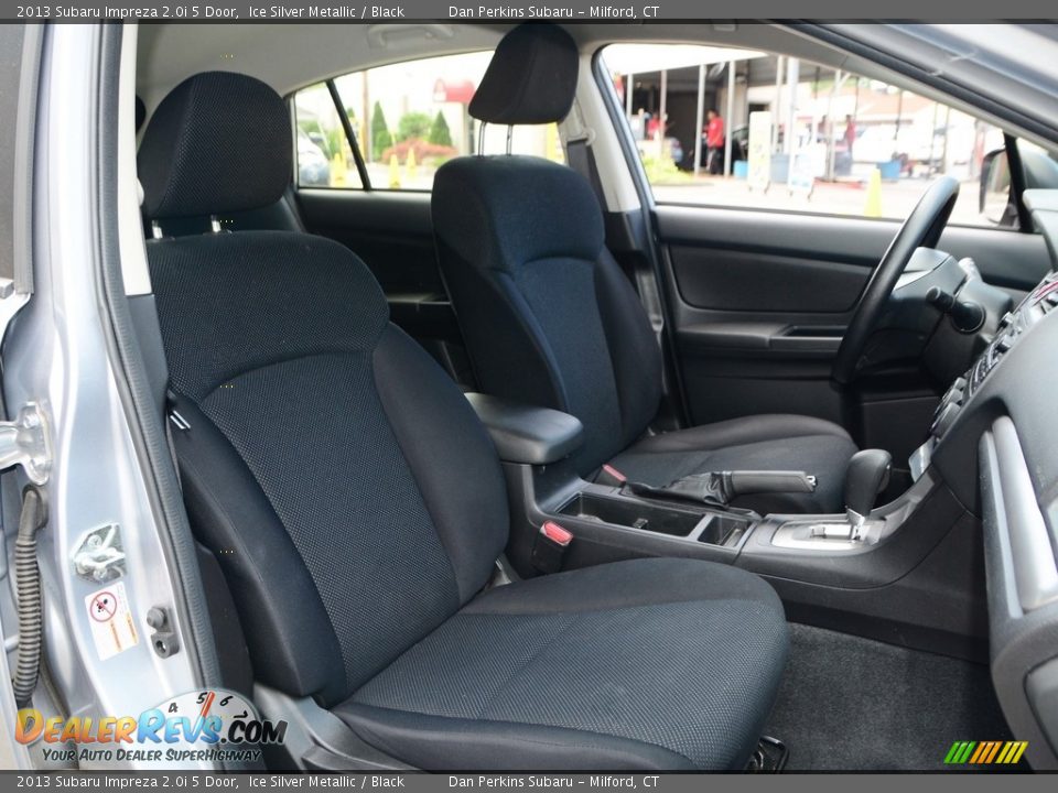 2013 Subaru Impreza 2.0i 5 Door Ice Silver Metallic / Black Photo #17