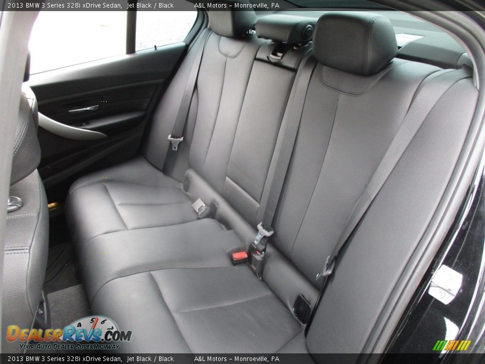 2013 BMW 3 Series 328i xDrive Sedan Jet Black / Black Photo #14