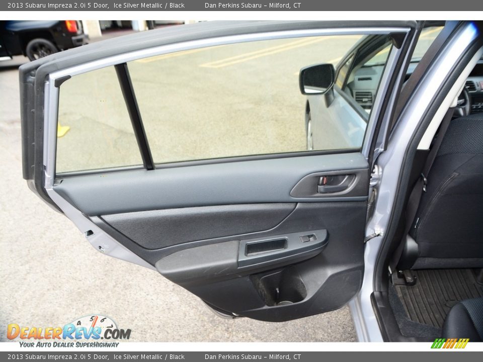 2013 Subaru Impreza 2.0i 5 Door Ice Silver Metallic / Black Photo #19