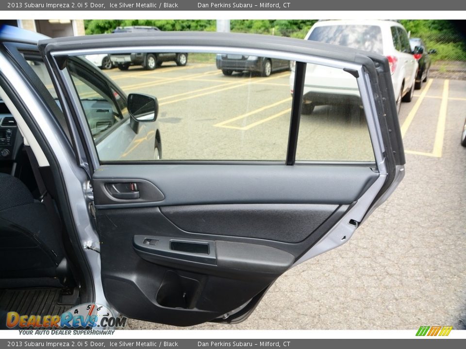2013 Subaru Impreza 2.0i 5 Door Ice Silver Metallic / Black Photo #20