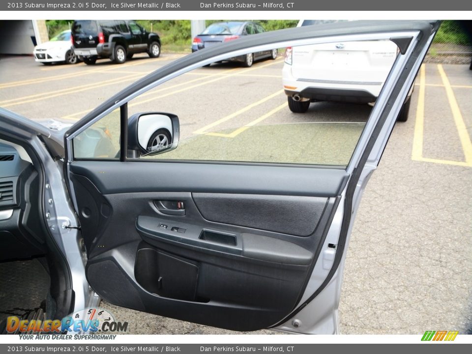 2013 Subaru Impreza 2.0i 5 Door Ice Silver Metallic / Black Photo #21