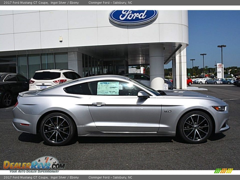 Ingot Silver 2017 Ford Mustang GT Coupe Photo #2