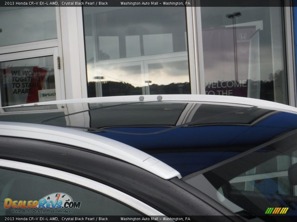2013 Honda CR-V EX-L AWD Crystal Black Pearl / Black Photo #4