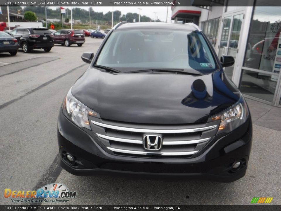 2013 Honda CR-V EX-L AWD Crystal Black Pearl / Black Photo #5