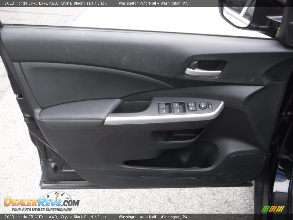 2013 Honda CR-V EX-L AWD Crystal Black Pearl / Black Photo #16