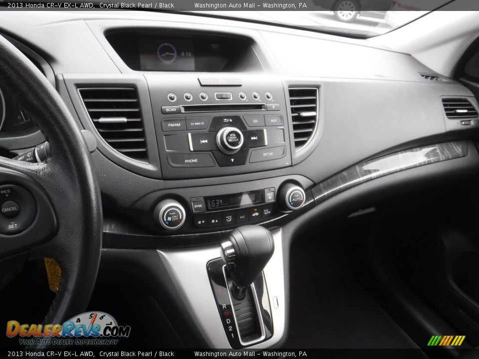 2013 Honda CR-V EX-L AWD Crystal Black Pearl / Black Photo #18