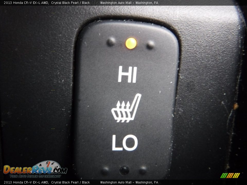 2013 Honda CR-V EX-L AWD Crystal Black Pearl / Black Photo #20