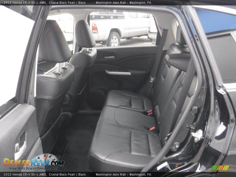 2013 Honda CR-V EX-L AWD Crystal Black Pearl / Black Photo #22