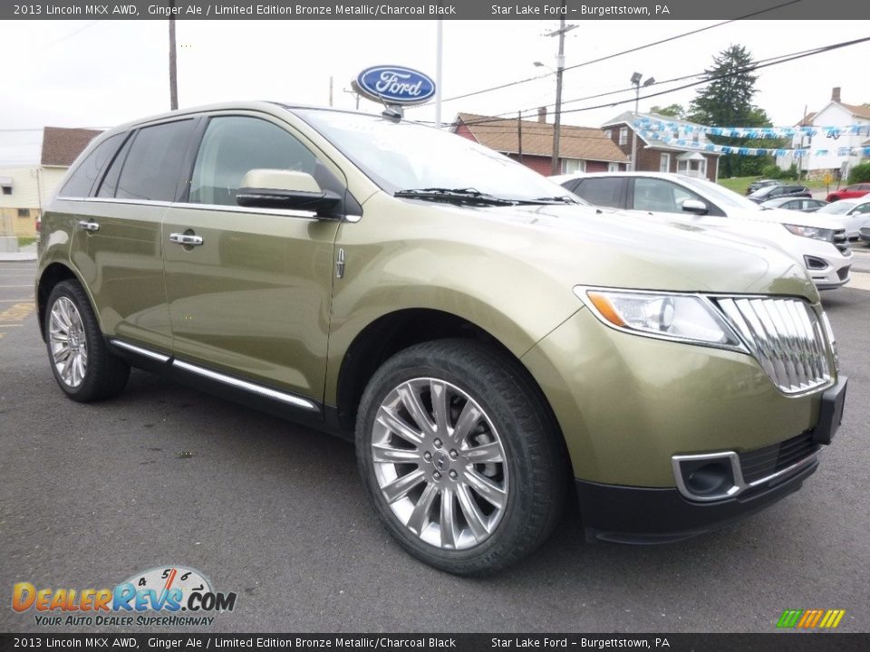 2013 Lincoln MKX AWD Ginger Ale / Limited Edition Bronze Metallic/Charcoal Black Photo #3