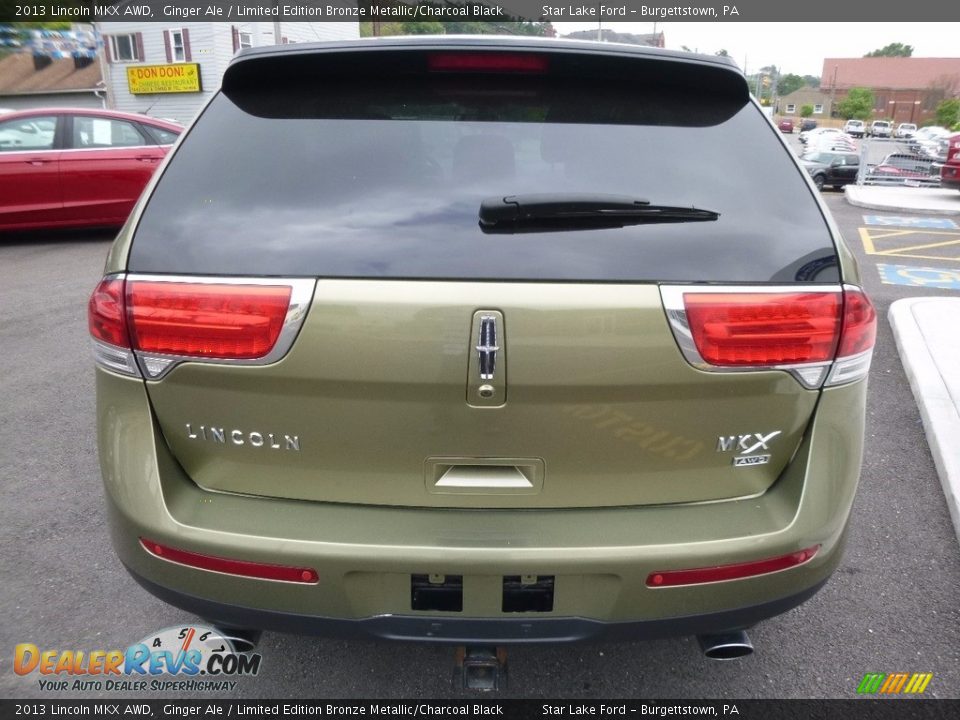 2013 Lincoln MKX AWD Ginger Ale / Limited Edition Bronze Metallic/Charcoal Black Photo #6