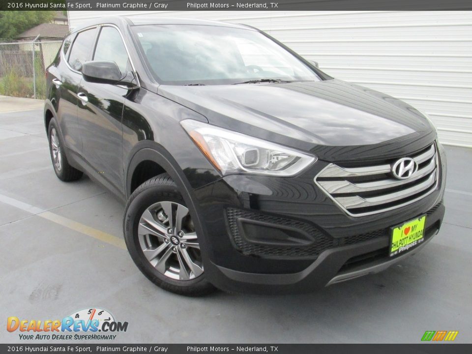 2016 Hyundai Santa Fe Sport Platinum Graphite / Gray Photo #1