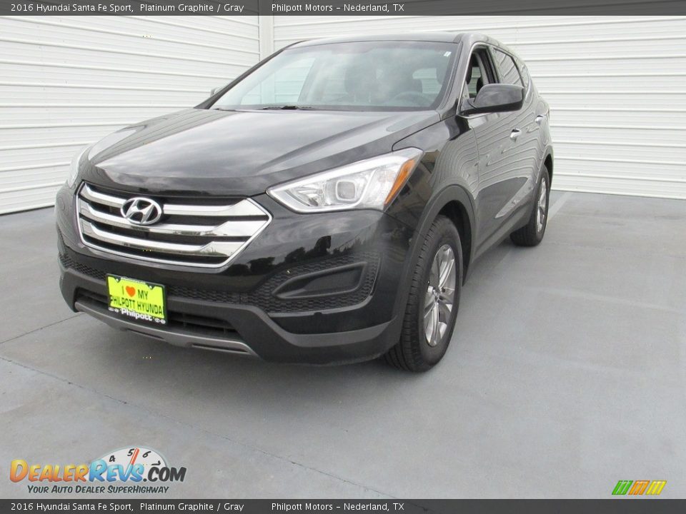 2016 Hyundai Santa Fe Sport Platinum Graphite / Gray Photo #4