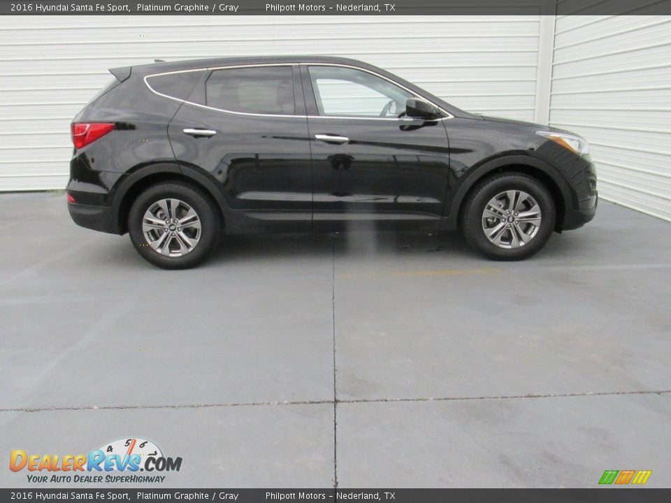 2016 Hyundai Santa Fe Sport Platinum Graphite / Gray Photo #8