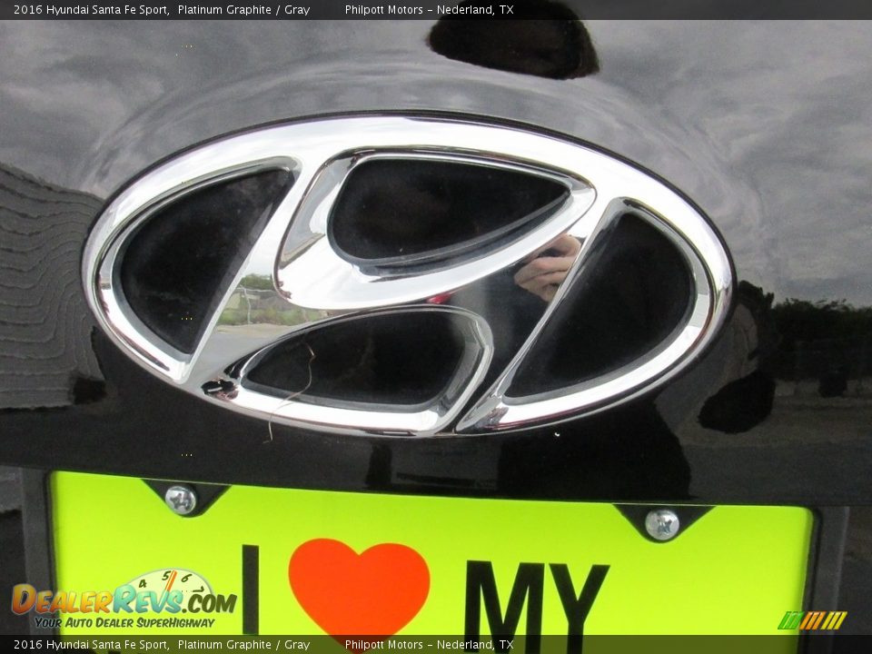 2016 Hyundai Santa Fe Sport Platinum Graphite / Gray Photo #13