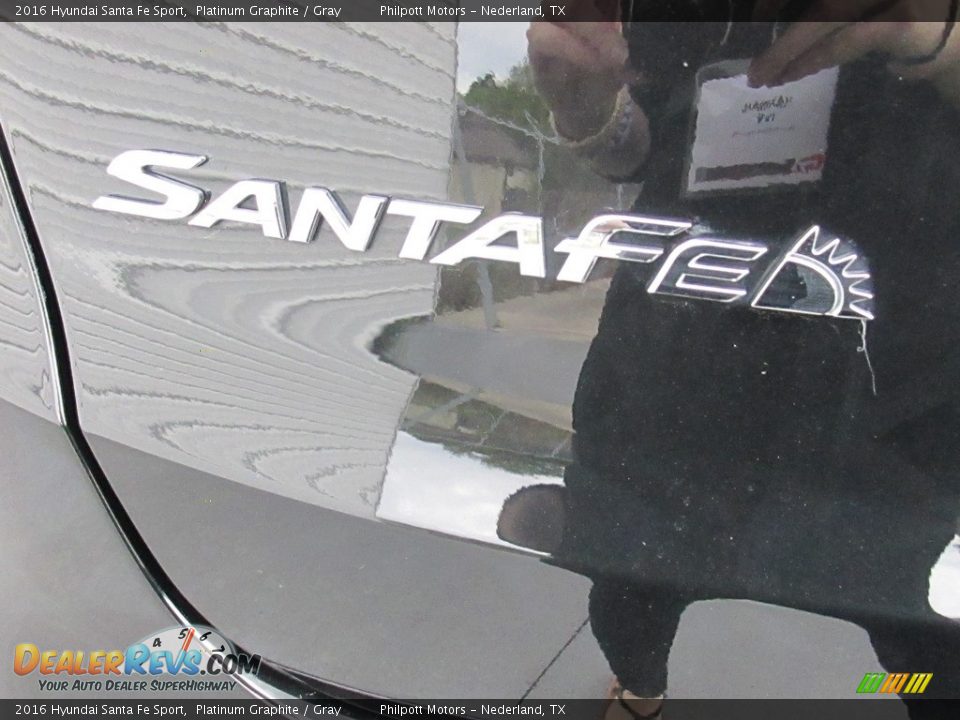 2016 Hyundai Santa Fe Sport Platinum Graphite / Gray Photo #14