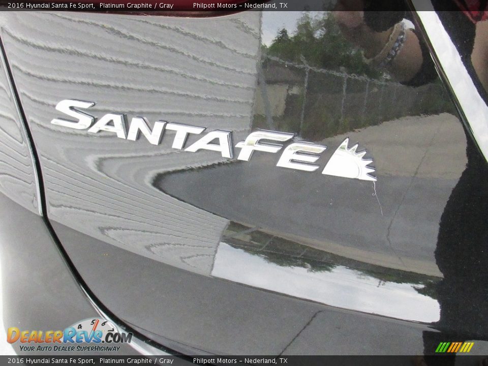 2016 Hyundai Santa Fe Sport Platinum Graphite / Gray Photo #15