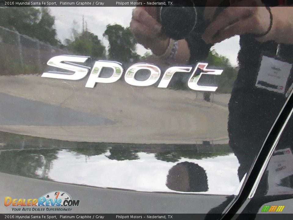 2016 Hyundai Santa Fe Sport Platinum Graphite / Gray Photo #16