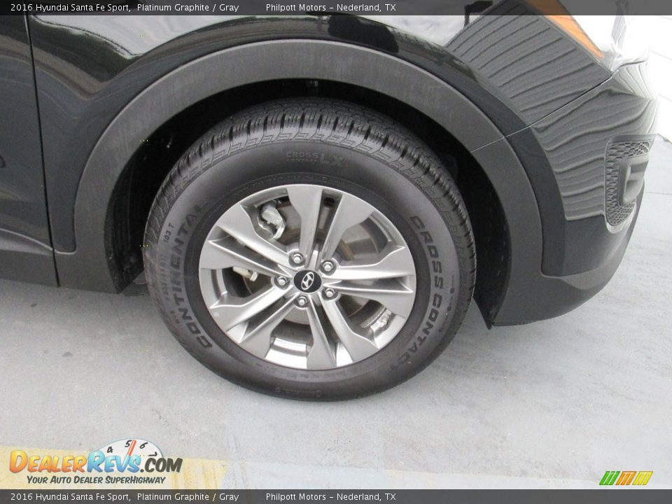 2016 Hyundai Santa Fe Sport Platinum Graphite / Gray Photo #18