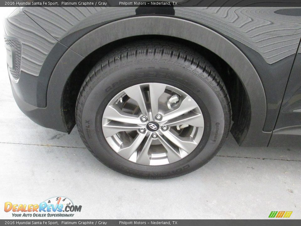 2016 Hyundai Santa Fe Sport Platinum Graphite / Gray Photo #19