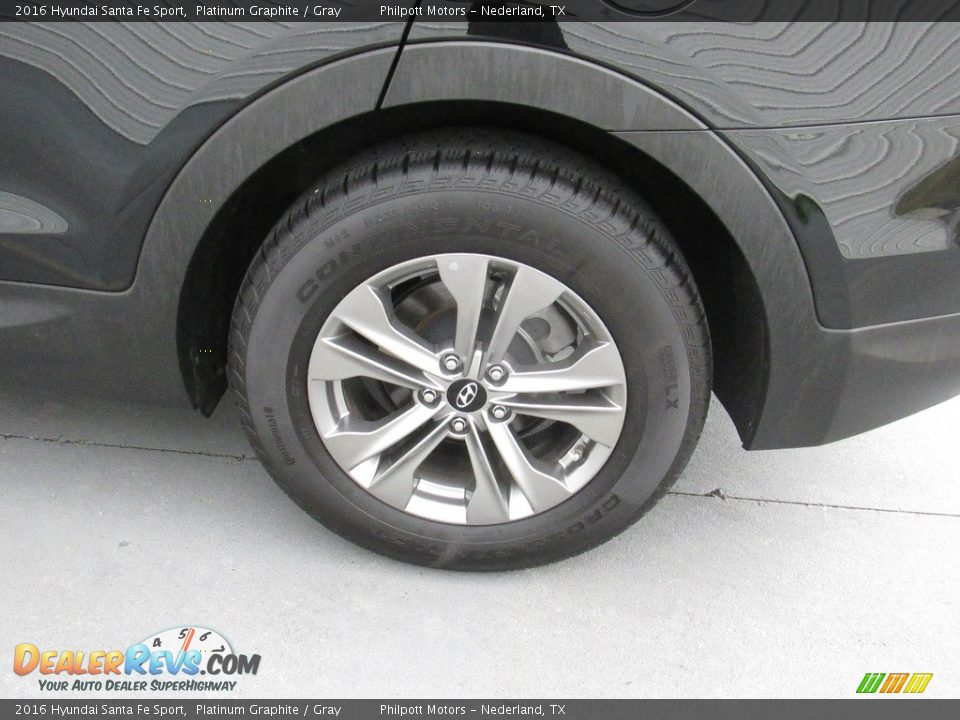 2016 Hyundai Santa Fe Sport Platinum Graphite / Gray Photo #20