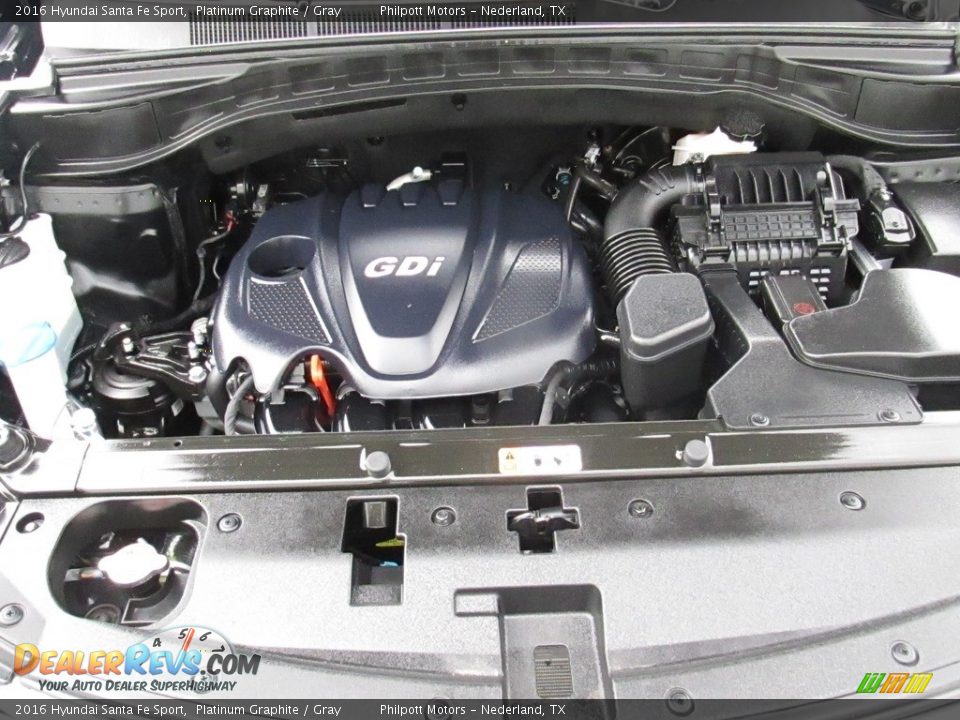 2016 Hyundai Santa Fe Sport Platinum Graphite / Gray Photo #22