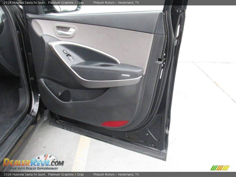2016 Hyundai Santa Fe Sport Platinum Graphite / Gray Photo #24