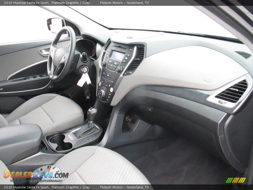 2016 Hyundai Santa Fe Sport Platinum Graphite / Gray Photo #25