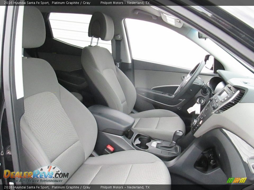 2016 Hyundai Santa Fe Sport Platinum Graphite / Gray Photo #26
