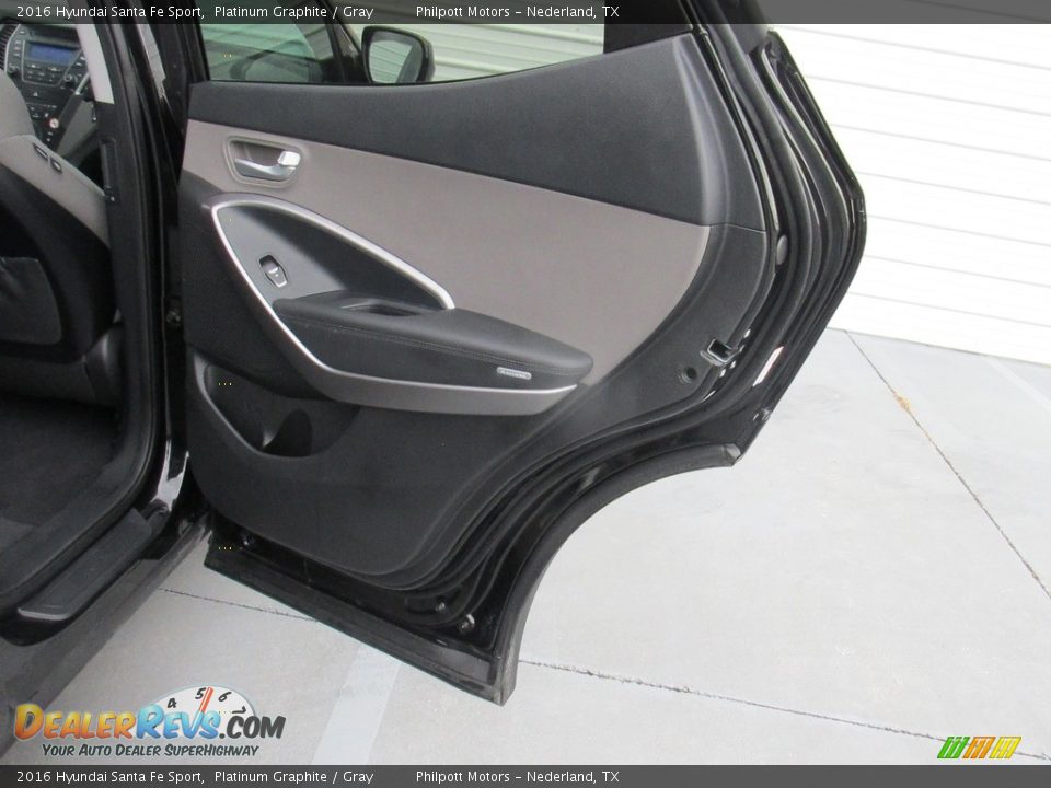 2016 Hyundai Santa Fe Sport Platinum Graphite / Gray Photo #27