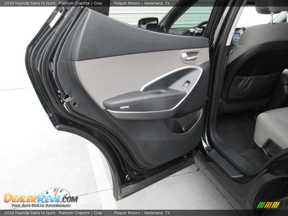 2016 Hyundai Santa Fe Sport Platinum Graphite / Gray Photo #29