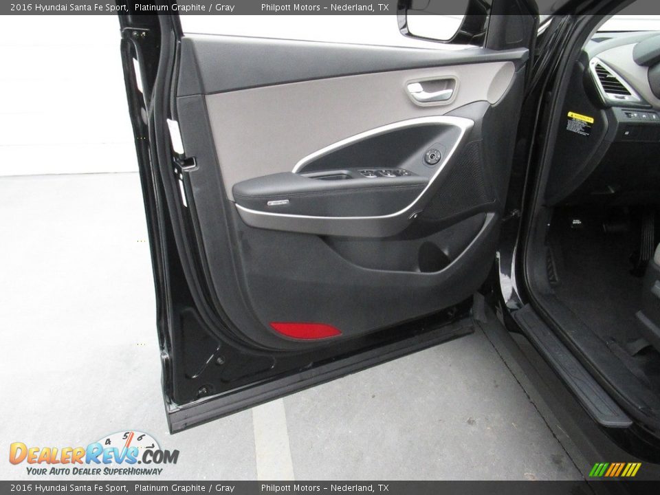 2016 Hyundai Santa Fe Sport Platinum Graphite / Gray Photo #31