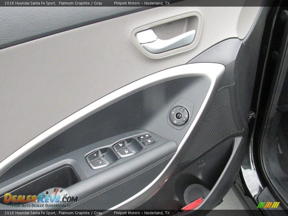 2016 Hyundai Santa Fe Sport Platinum Graphite / Gray Photo #32