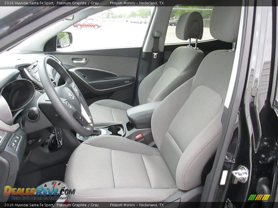 2016 Hyundai Santa Fe Sport Platinum Graphite / Gray Photo #33