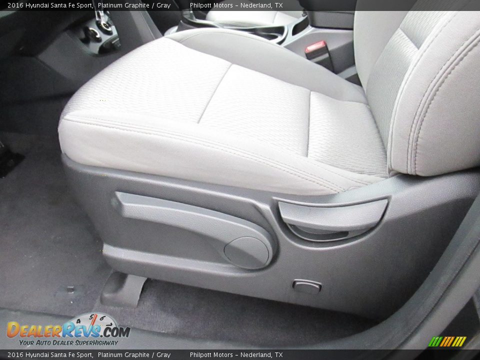 2016 Hyundai Santa Fe Sport Platinum Graphite / Gray Photo #34