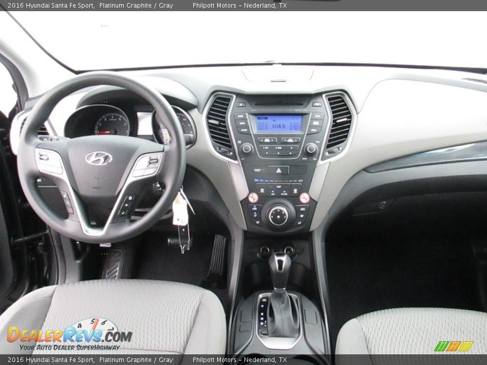 2016 Hyundai Santa Fe Sport Platinum Graphite / Gray Photo #35