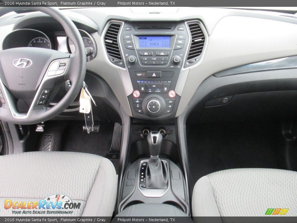 2016 Hyundai Santa Fe Sport Platinum Graphite / Gray Photo #36