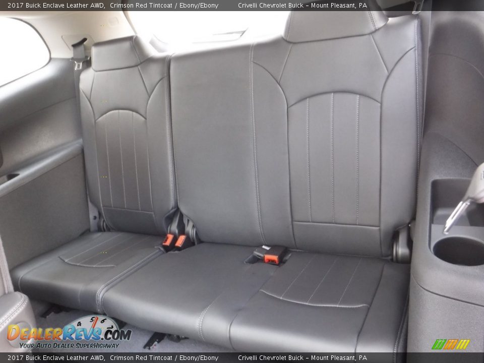 Rear Seat of 2017 Buick Enclave Leather AWD Photo #26