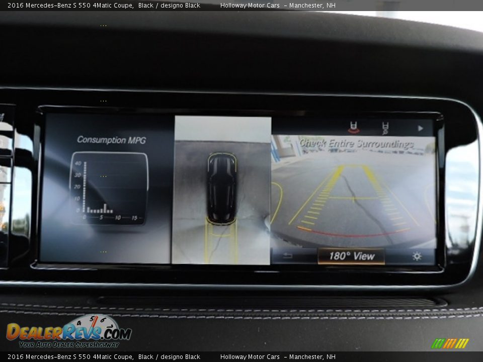 2016 Mercedes-Benz S 550 4Matic Coupe Black / designo Black Photo #5