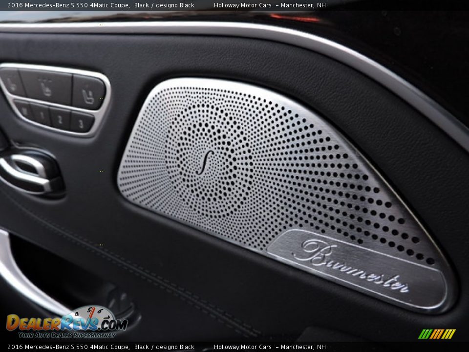 Audio System of 2016 Mercedes-Benz S 550 4Matic Coupe Photo #8