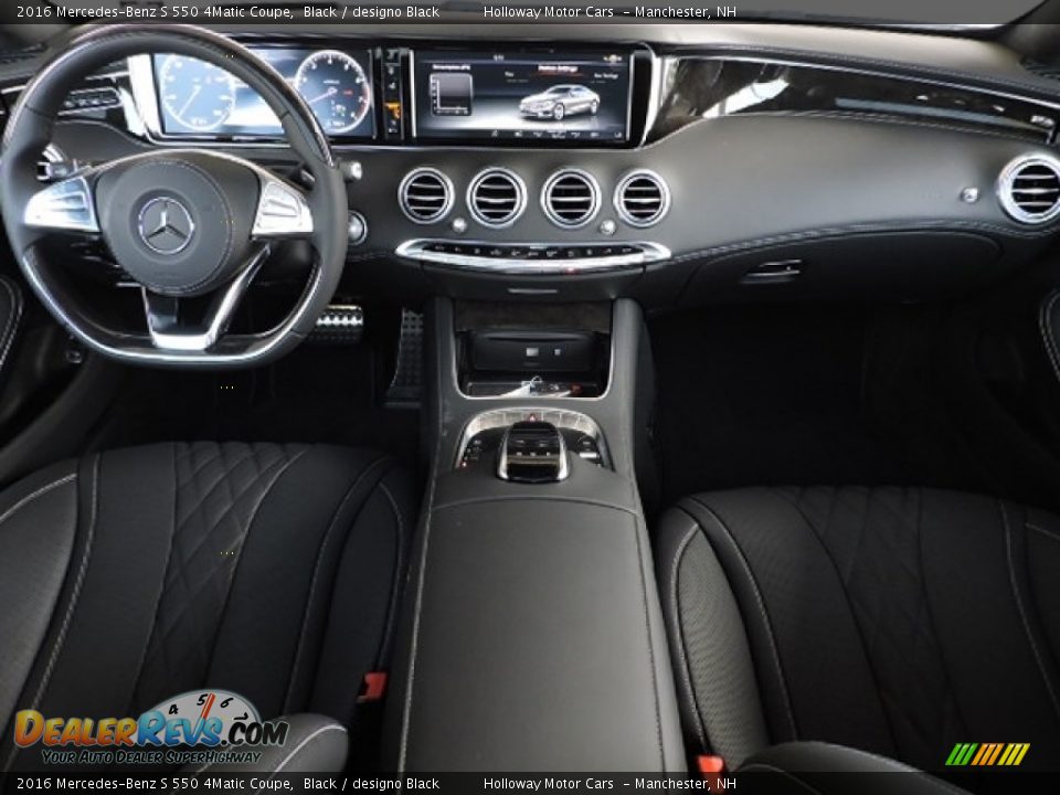 Dashboard of 2016 Mercedes-Benz S 550 4Matic Coupe Photo #15