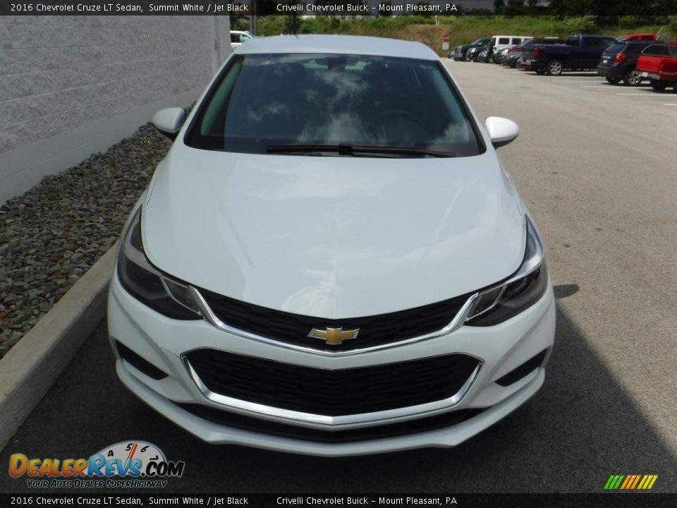 2016 Chevrolet Cruze LT Sedan Summit White / Jet Black Photo #4