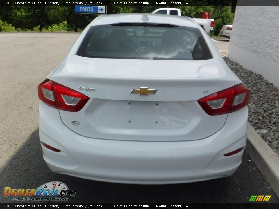 2016 Chevrolet Cruze LT Sedan Summit White / Jet Black Photo #6